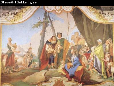 Giovanni Battista Tiepolo Rachel Hiding the Idols from her Father Laban (mk08)
